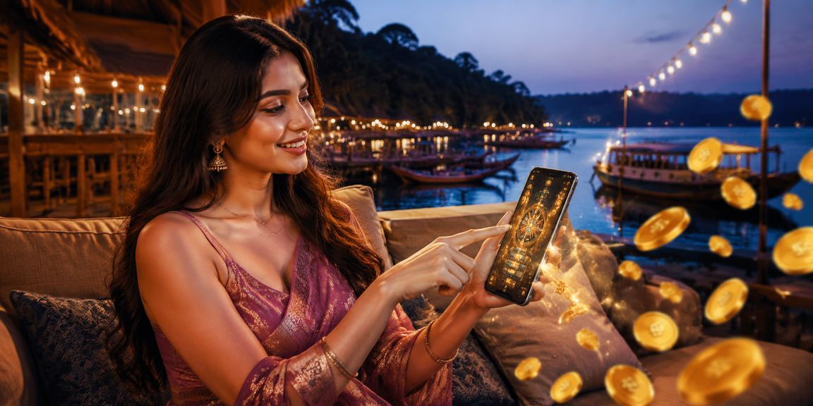 কক্সবাজার সমুদ্র সৈকতে মোবাইলে ক্যাসিনো ও বেটিং লগইন করছেন একজন ব্যবহারকারী
