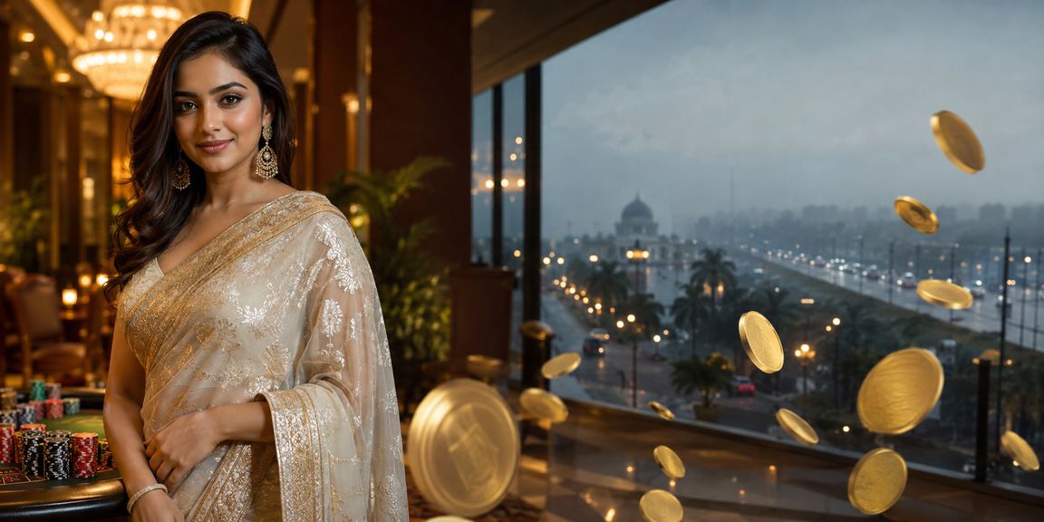রংপুরে শাড়ি পরা মহিলা ক্যাশব্যাক বোনাস উপভোগ করছেন মোবাইলে