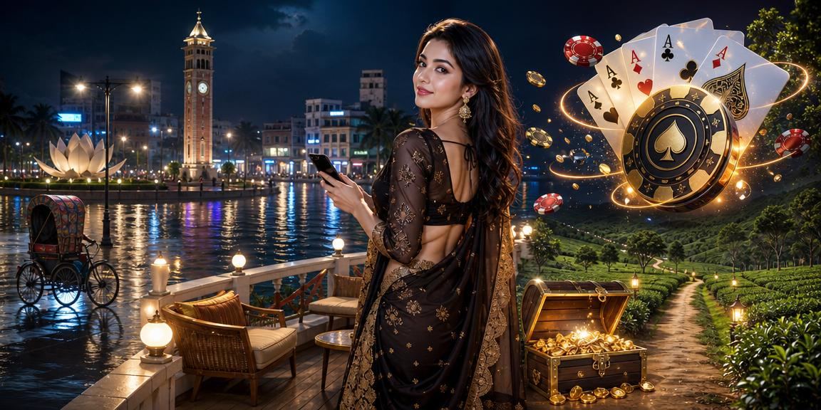 রংপুরের চা বাগানে পোকার গেম উপভোগ